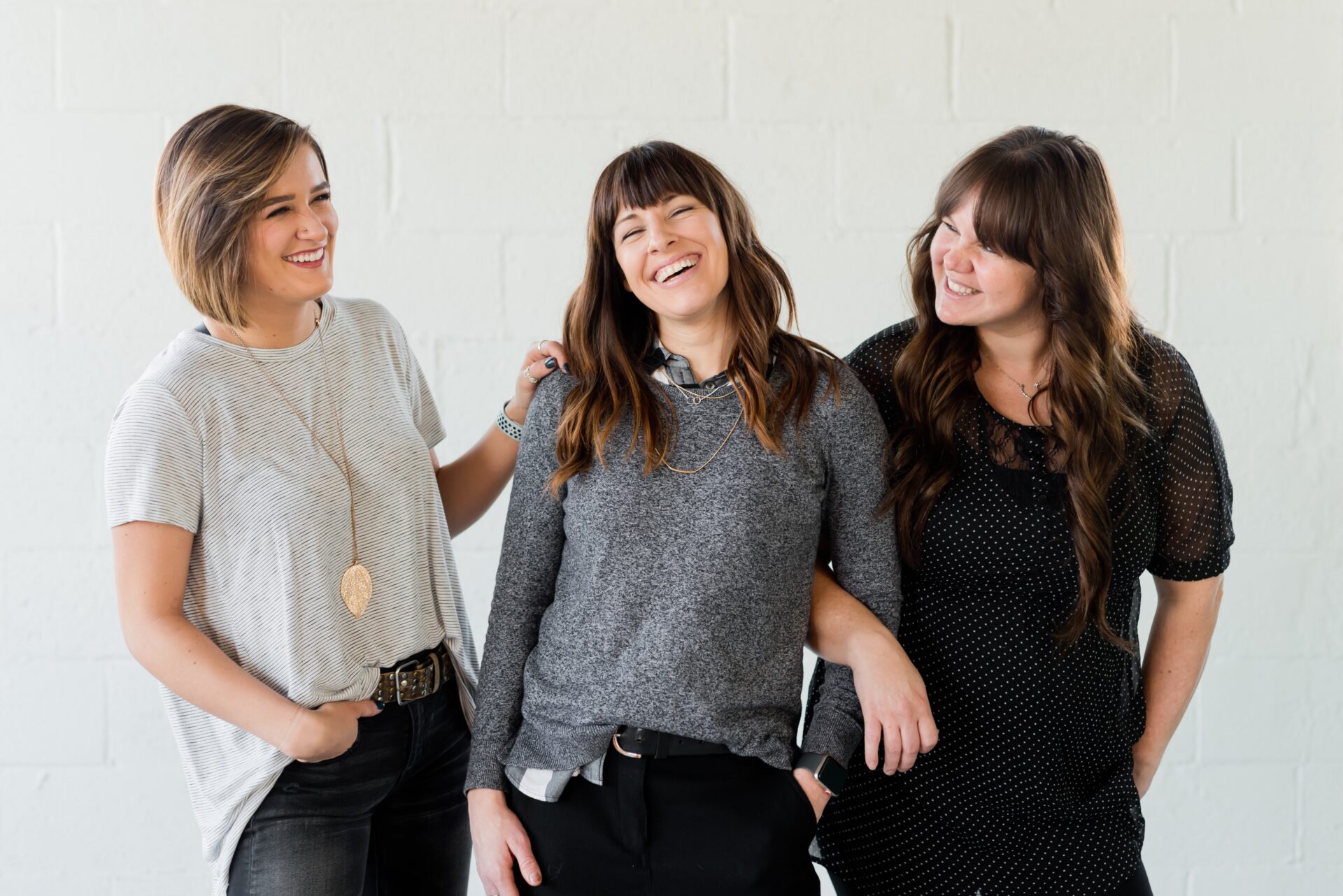 Three Women Smiling